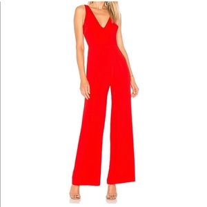 Red by the way jumpsuit from revolve xs